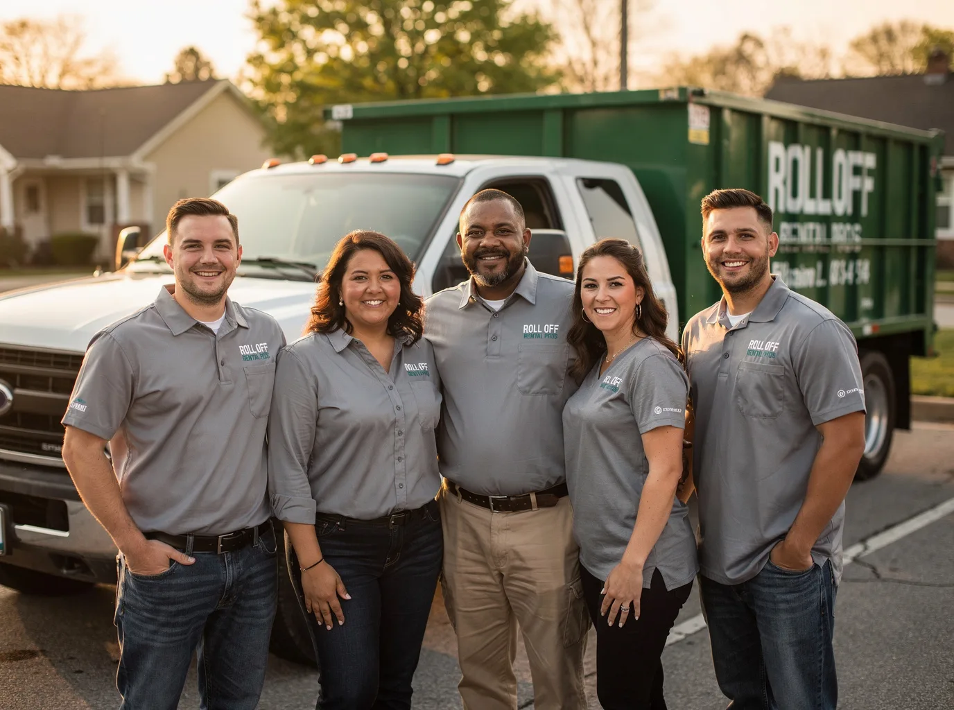 Roll Off Dumpster Rental company in Six Mile Run, PA
